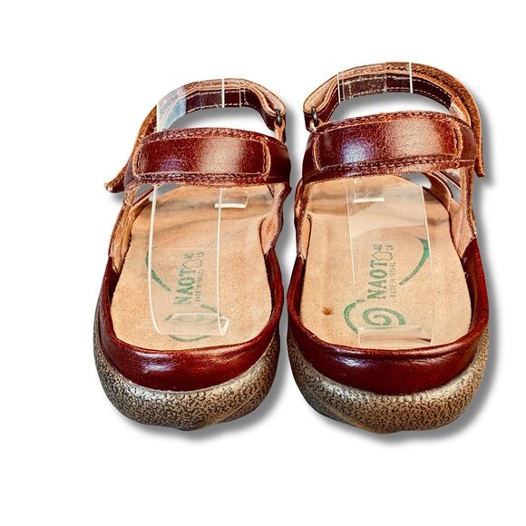 Naot Etera Sandals Women’s EU 40 US 9 Brown Leather Comfort Slingback - Picture 11 of 12